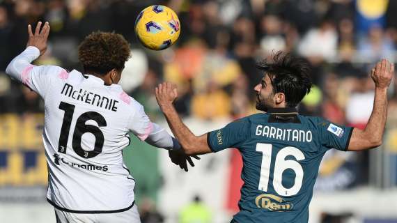 Frosinone, per Garritano soli 27 minuti in campionato. A Cittadella...