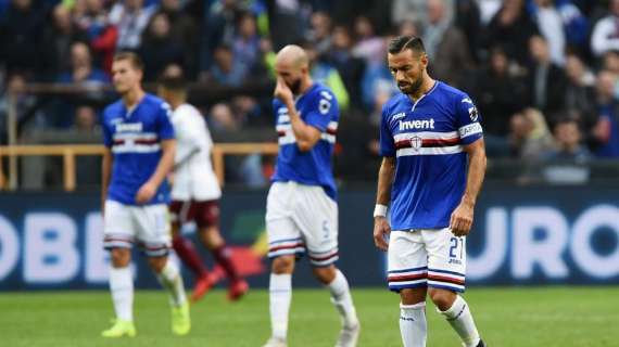 Sampdoria-Frosinone 0-1: le pagelle dei blucerchiati
