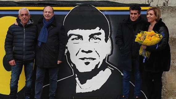 Un murales allo "Stirpe" per ricordare Massimo Massimi