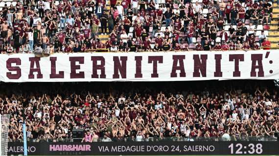 Salernitana-Frosinone: tagliandi a 4€, i granata invitano i tifosi allo stadio