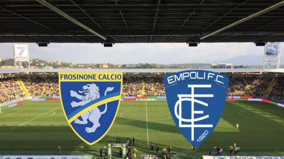 Live Frosinone-Empoli 3-3: Fine partita 