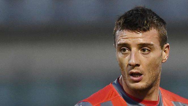 La reazione di Terranova e Daniel Ciofani dopo il fischio finale: vanno dall'arbitro e protestano per una punizione non assegnata