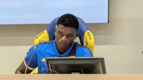 Frosinone, Sene: "Non mi aspettavo di arrivare fin qui"