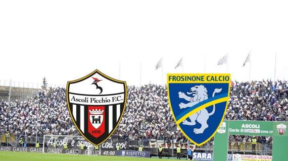 LIVE - Ascoli Frosinone 1-1: Fine partita, Favilli pareggia all'ultimo minuto 