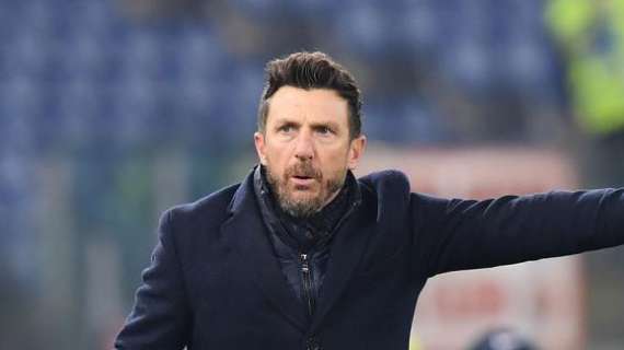 La Roma batte il Bologna, Di Francesco: "Non mi piace vincere così"