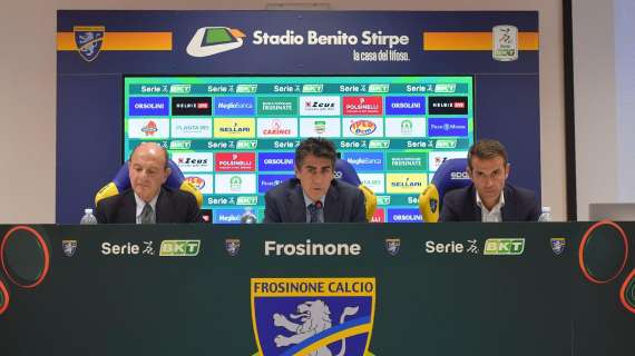 CONFERENZA STAMPA - Gualtieri, Mastrangeli e Pepponi: "Il nuovo ristorante dello stadio e non solo. Ecco i progetti del Frosinone"