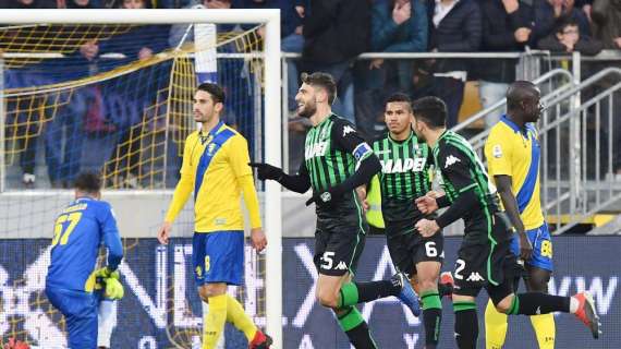 Frosinone - È ancora "Black-out" dopo l'intervallo, contro il Sassuolo il nono gol subìto. 