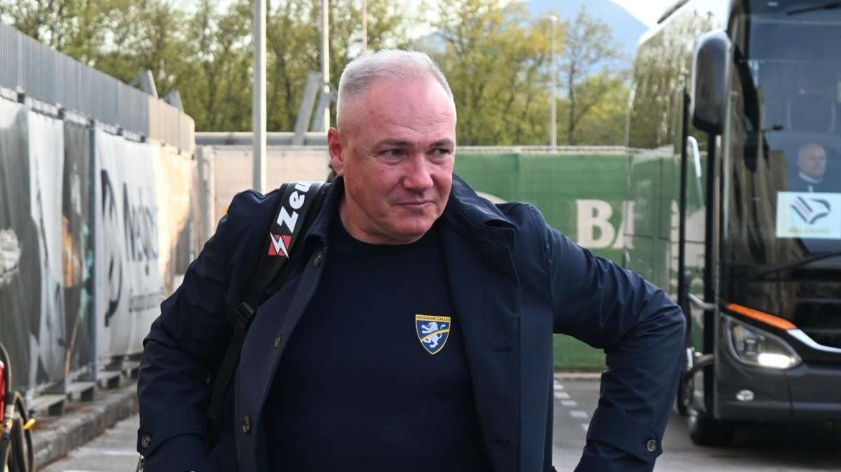 Frosinone, mister Alvini a Bordocampo: "Questa è stata una squadra con forte identità. Ora voglio diventare col Frosinone un allenatore stabile in Serie A"