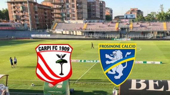 LIVE Carpi-Frosinone 0-0: È Finita! Il Frosinone porta a casa un buon pareggio