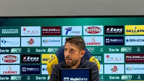 Sala stampa, mister Greco: "Volevamo vincere. Contento di come la squadra sta lavorando. Ritiro? Non c'è  più”