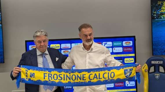 Frosinone calcio, Vincenzo Vivarini si presenta: "Qui per realizzare il mio sogno"