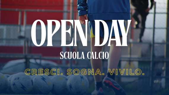 OPEN DAY SCUOLA CALCIO, TUTTE LE INFO