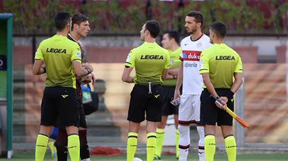 Frosinone-SudTirol: variazione Assistente di gara designato