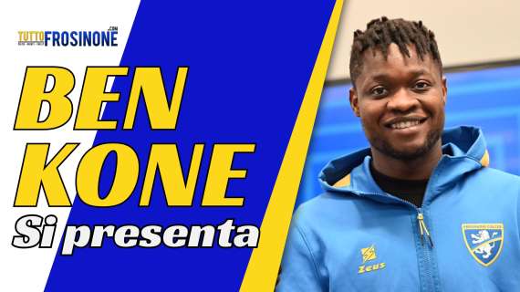 Frosinone, Kone: "Sono davvero contento e ora andiamo a dare battaglia."