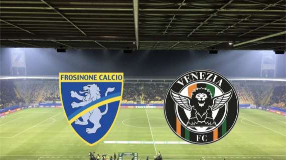 Rivivi il Live Frosinone-Venezia 1-1: Fine partita. Traversa di Paganini in pieno recupero 