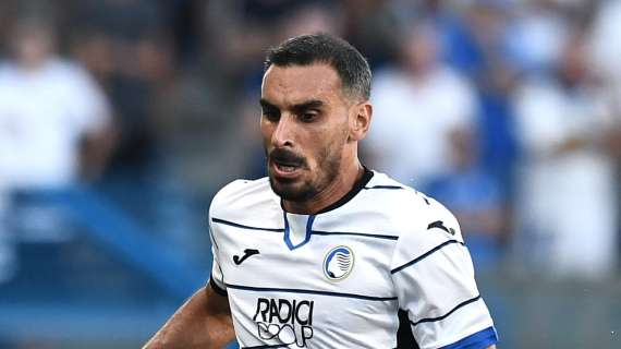 Il ciociaro Zappacosta gioca a Frosinone con la maglia dell'Atalanta: tanto impegno ma un brutto errore sotto porta