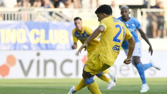 Frosinone-Napoli, la moviola della Gazzetta: "Contatto Cajuste-Baez: subito un rigorino"