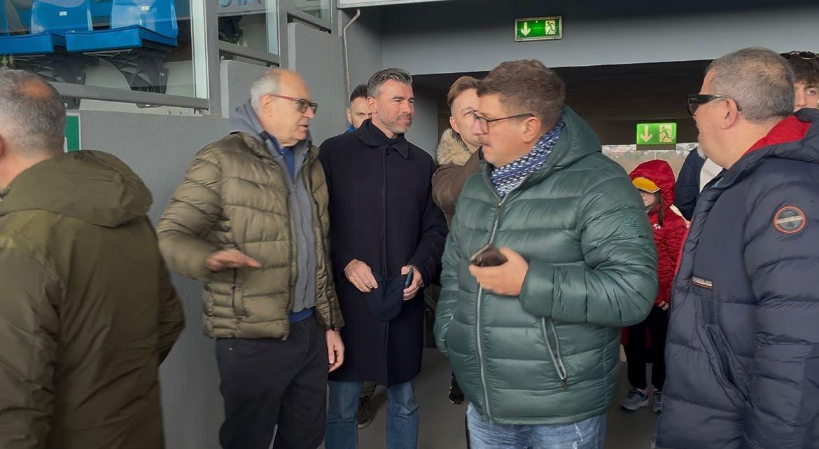 Fotonotizia - Allo Stirpe presenti Barzagli e Baldini