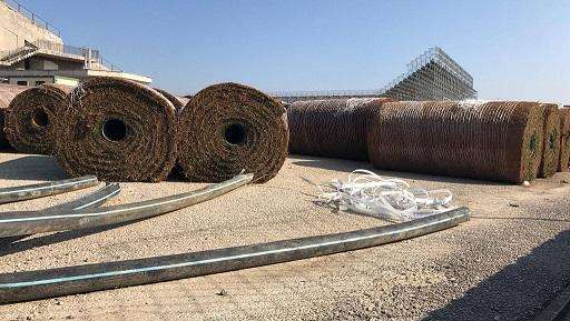 FOTONOTIZIA - Ecco il manto erboso che verrà steso nel nuovo stadio Benito Stirpe