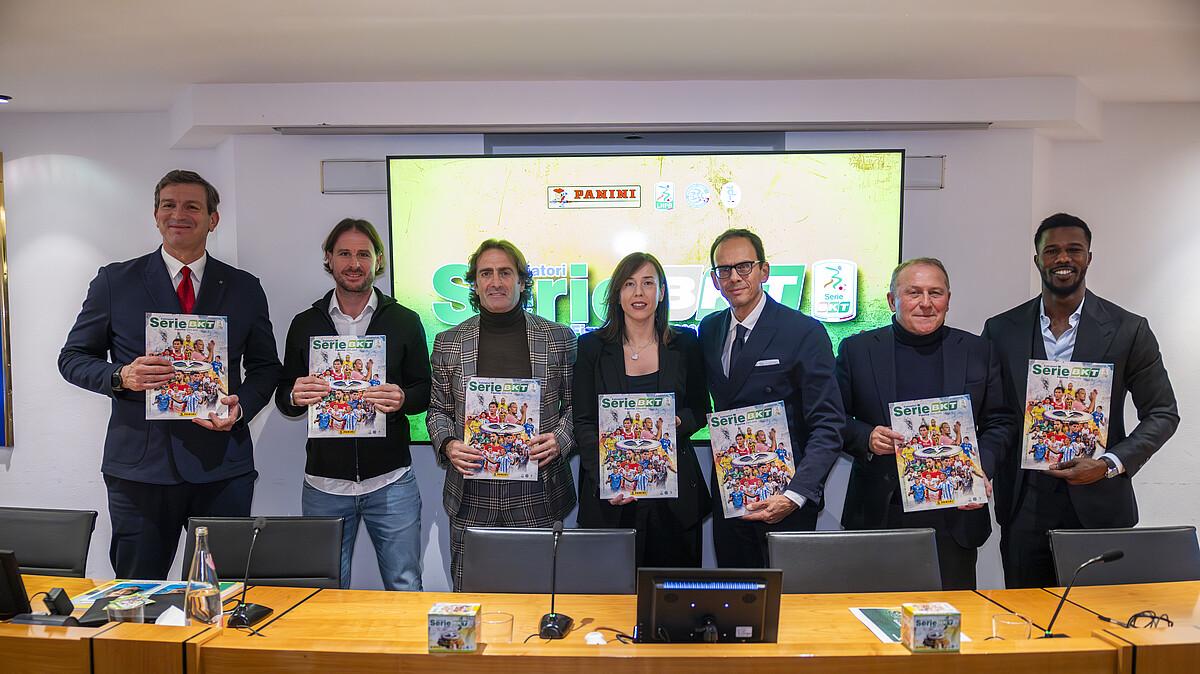 Presentata la prima collezione di figurine Panini Calciatori Serie BKT