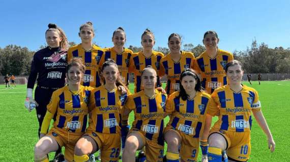 Femminile, Frosinone devastante: battuto 7-0 il Crotone