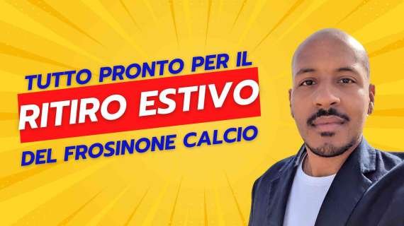 Frosinone calcio, tutto pronto a Fiuggi: oggi inizia il ritiro