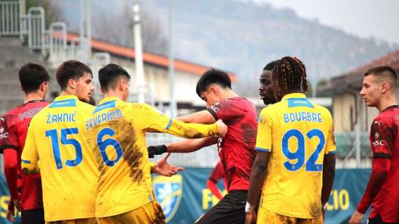 Primavera 1, Frosinone-Milan 0-2: la photogallery del match