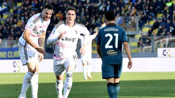 Il Frosinone contro la Juventus interpreta lo spartito di gioco del Genoa, ma cede nel finale