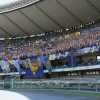 Verona-Inter: al termine della gara saluto della squadra al pubblico gialloblù