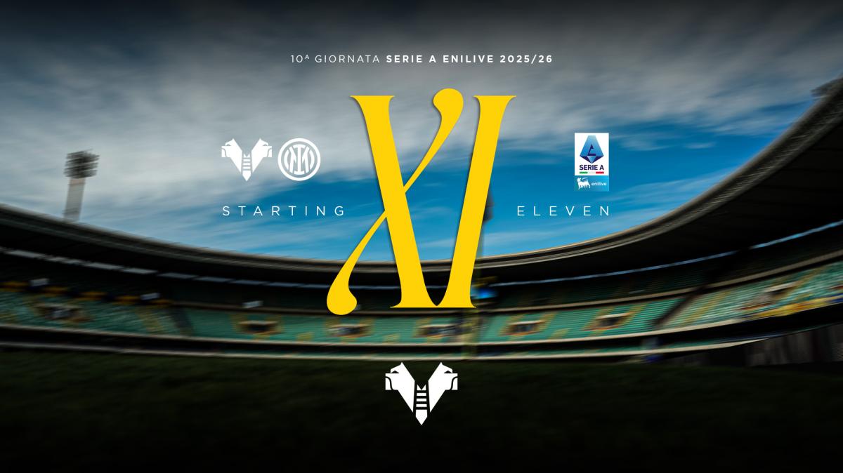 Verona-Inter - Le formazioni ufficiali