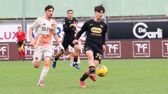 Primavera: Verona-Roma 1-2, sconfitta di misura per i gialloblù