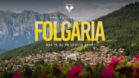 Folgaria 2024: in Trentino il ritiro precampionato della prossima stagione