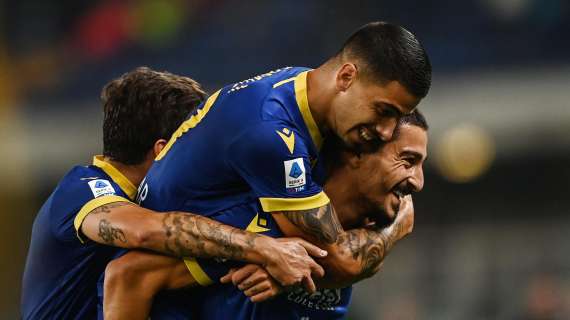 Verona-Milan 1-2, le pagelle dei gialloblù, Günter goleador, Verdi valore aggiunto, Tamèze lottatore, 