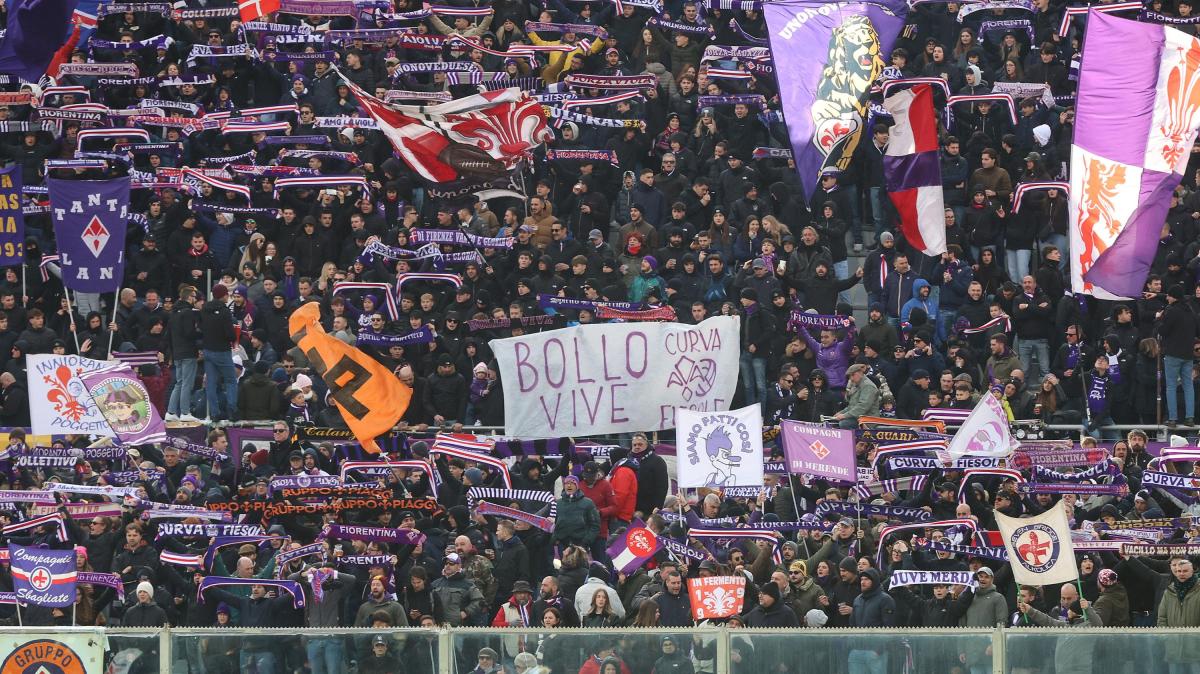 Verona-Fiorentina: settore Curva Nord Ospiti chiuso per i residenti provincia di Firenze