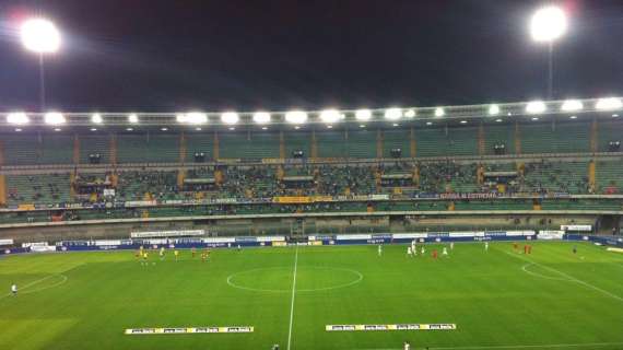 Hellas Verona-Bologna: 4286 tifosi sugli spalti del Bentegodi