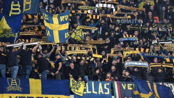 Hellas Verona: amichevoli con NK Istra e Bologna, disponibile solo accesso gratuito in Curva Sud
