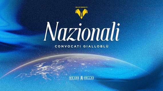 Hellas Verona: i giocatori gialloblù convocati in Nazionale