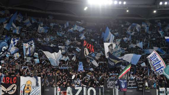 Lazio: Curva Nord chiusa per un turno, pena sospesa