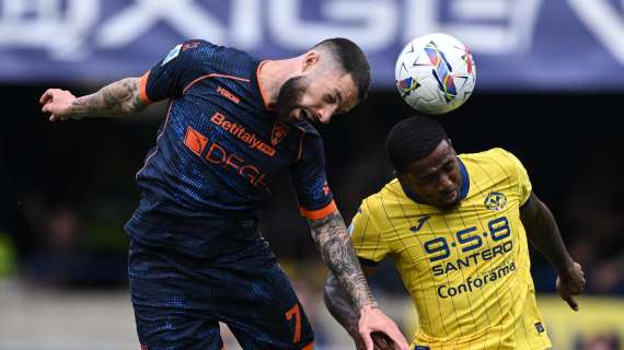 Verona-Lecce 1-1, al Bentegodi termina in parità