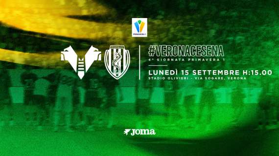 Primavera: gialloblù in campo lunedì contro il Cesena