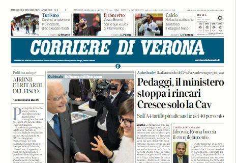 Corriere di Verona: "Gol e scalata: per l'Hellas è finito il letargo"