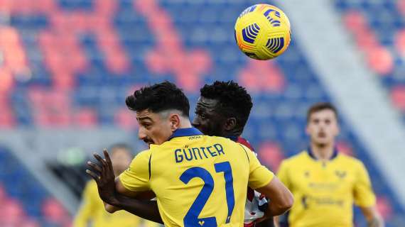 L'Arena: Bologna - Verona, le pagelle dei gialloblù 