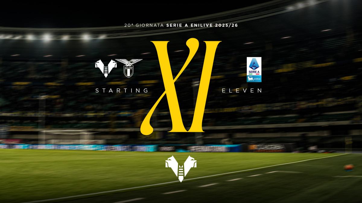 HELLAS VERONA - LAZIO: le formazioni ufficiali