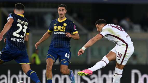 Verona-Torino 2-3: i gialloblù cedono il passo al Torino