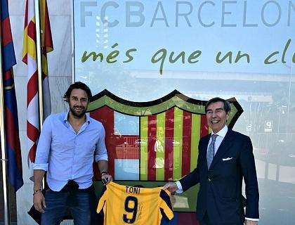 Luca Toni in Catalogna per imparare dal Barcellona