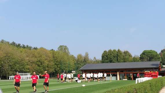 Milan, rossoneri al lavoro in vista di Lille e Verona