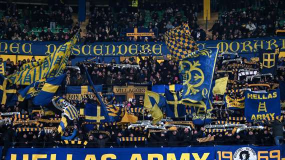 Giudice Sportivo: ammenda di 2.000 euro per l'Hellas Verona