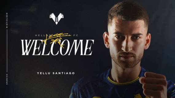 UFFICIALE - Hellas Verona: Yellu Santiago è un nuovo calciatore gialloblù