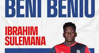 Sulemana si presenta a Cagliari: "Felice di essere qui, non vedo l'ora di iniziare"