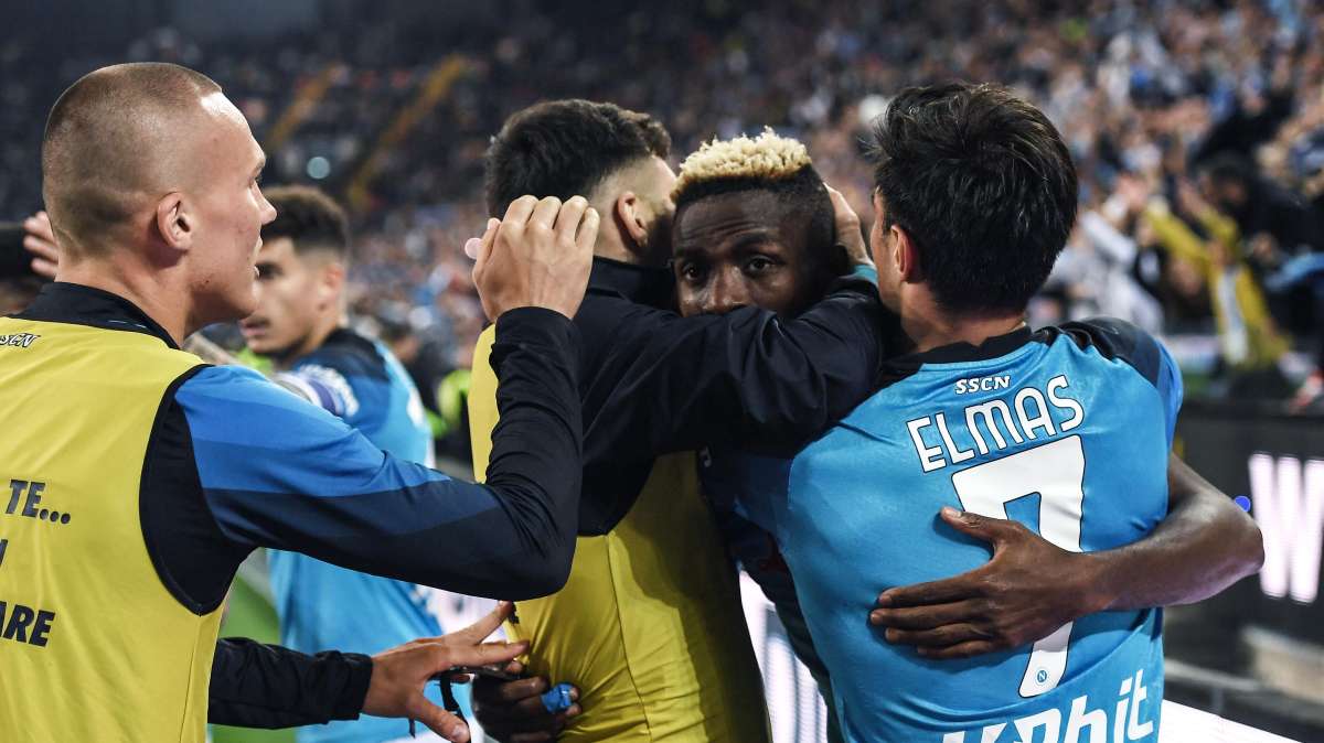Serie A, 33a giornata: Udinese-Napoli 1-1, partenopei campioni d'Italia
